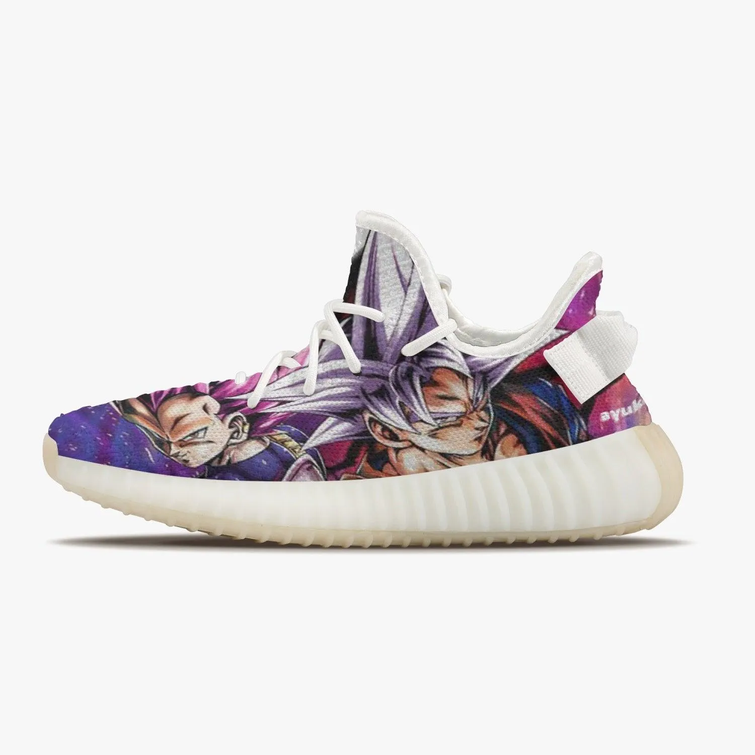 Dragon Ball Z Son Goku and Vegeta YZ White Anime Shoes