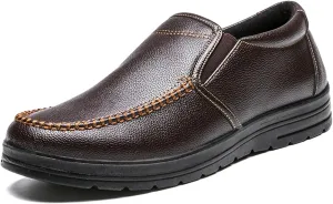 Dress Shoes for Men Men's Genuine Leather Loafers Soft Comfortable Business Casual Shoes