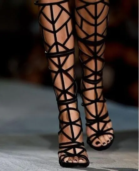 DSquared Inspired "Antigone" Gladiator Sandals