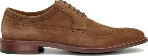 Dune Superior Leather Wingtip Brogue Shoes Brown UK 10 Brown