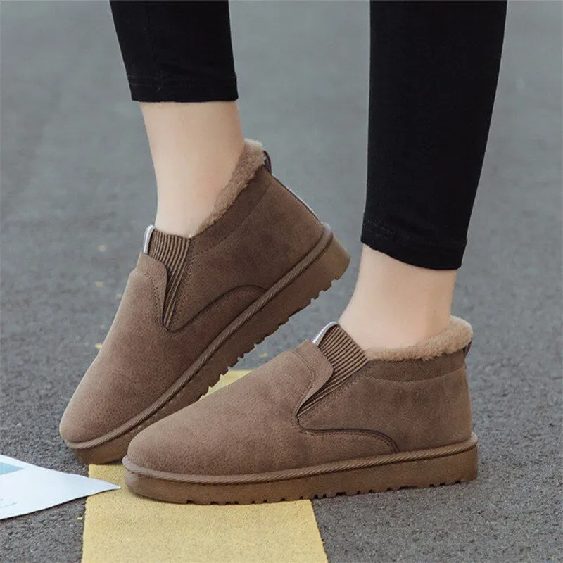 Dyavor Women Shoes Winter Snow Ankle Boots