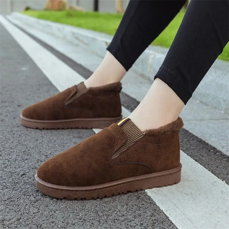 Dyavor Women Shoes Winter Snow Ankle Boots