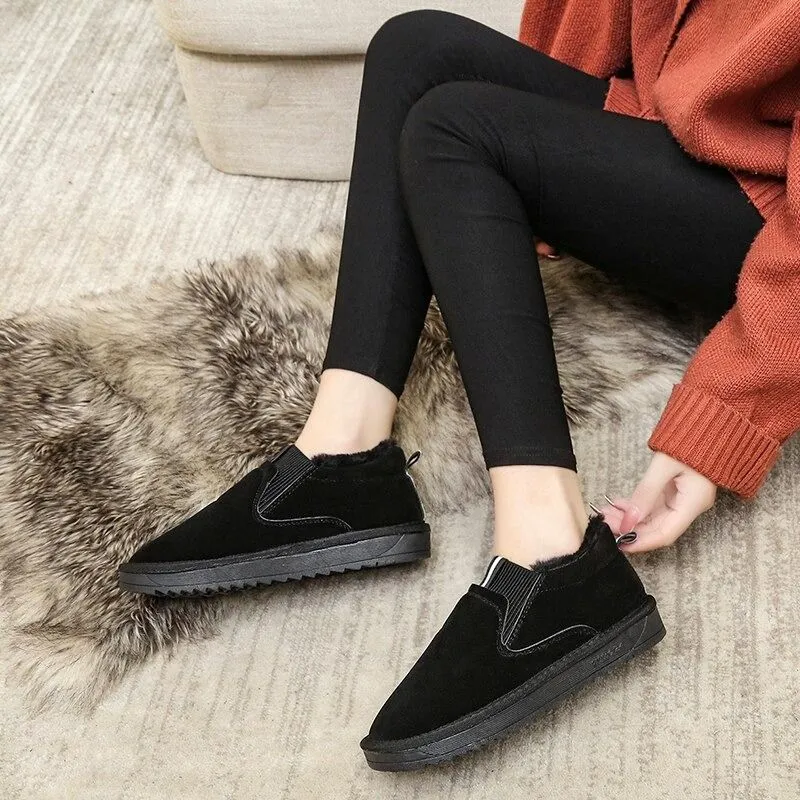 Dyavor Women Shoes Winter Snow Ankle Boots