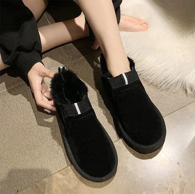 Dyavor Women Shoes Winter Snow Ankle Boots