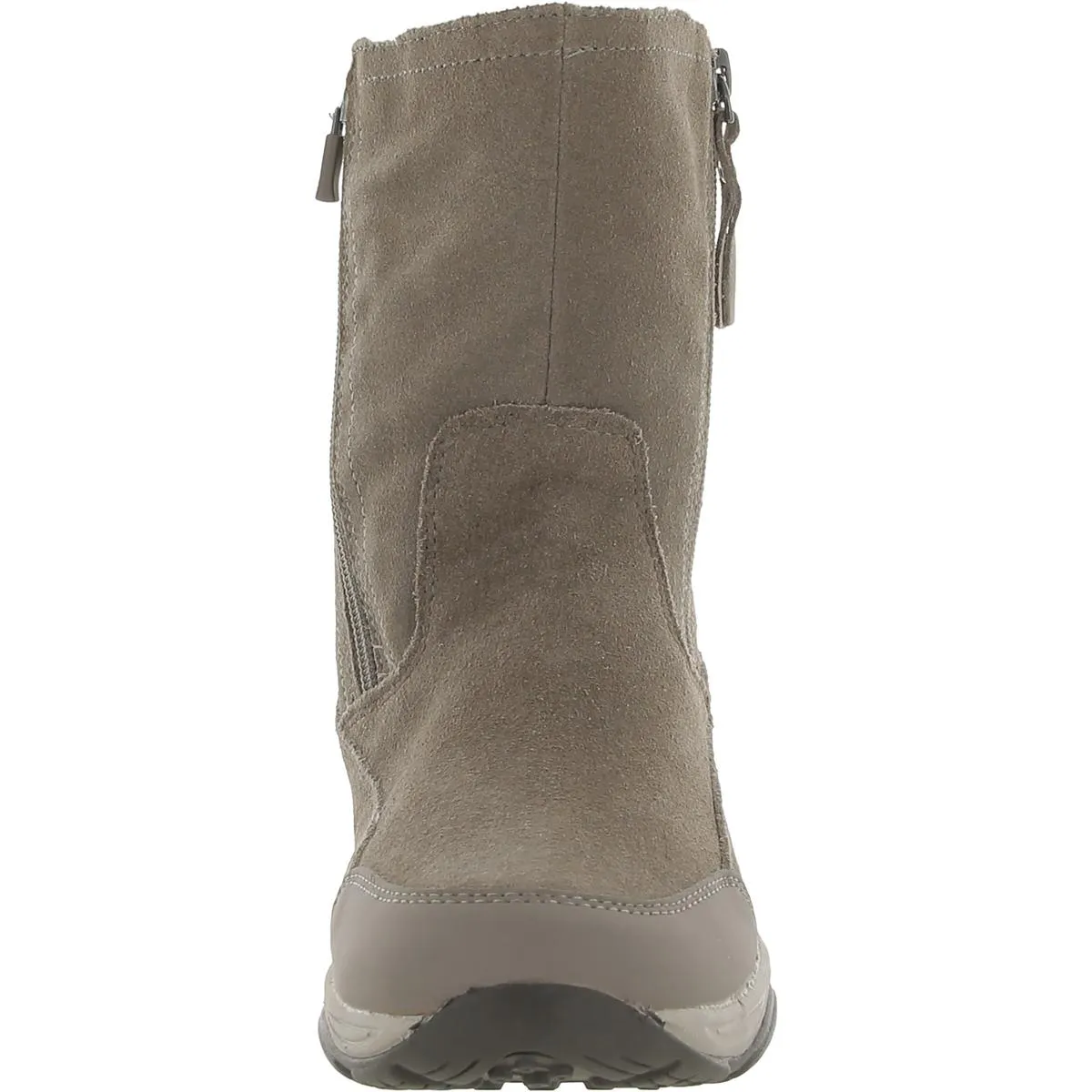 Easy Spirit Womens Exparunn Suede Faux Fur Winter & Snow Boots