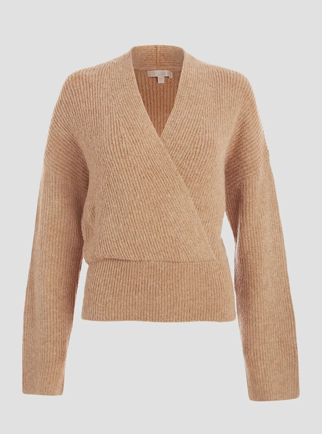 Eco Brown Kimono Nora Knit Top
