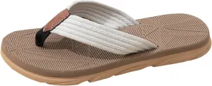 Eduavar Sandals for Women 2025 Fashion Summer Beach Orthotic Walking Thong Sandles Slip on Flip Flops Indoor Outdoor Shoes