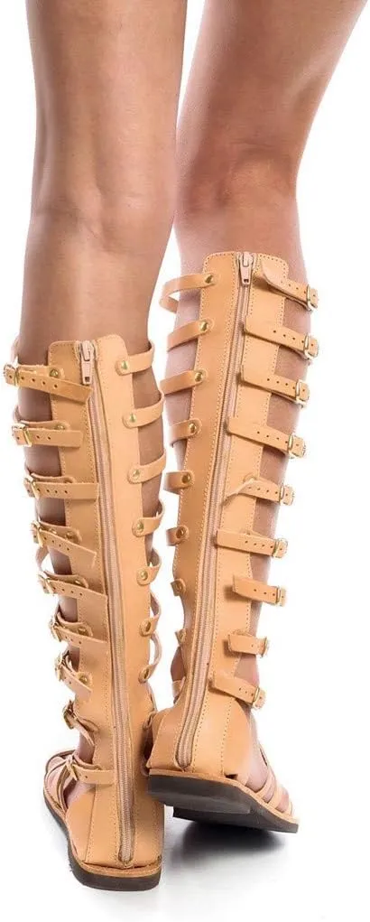 Eduavar Wedge Sandals for Women, Sandals Women Comfortable Lace Up Sandals Summer Breathable Open Toe Flat Sandals