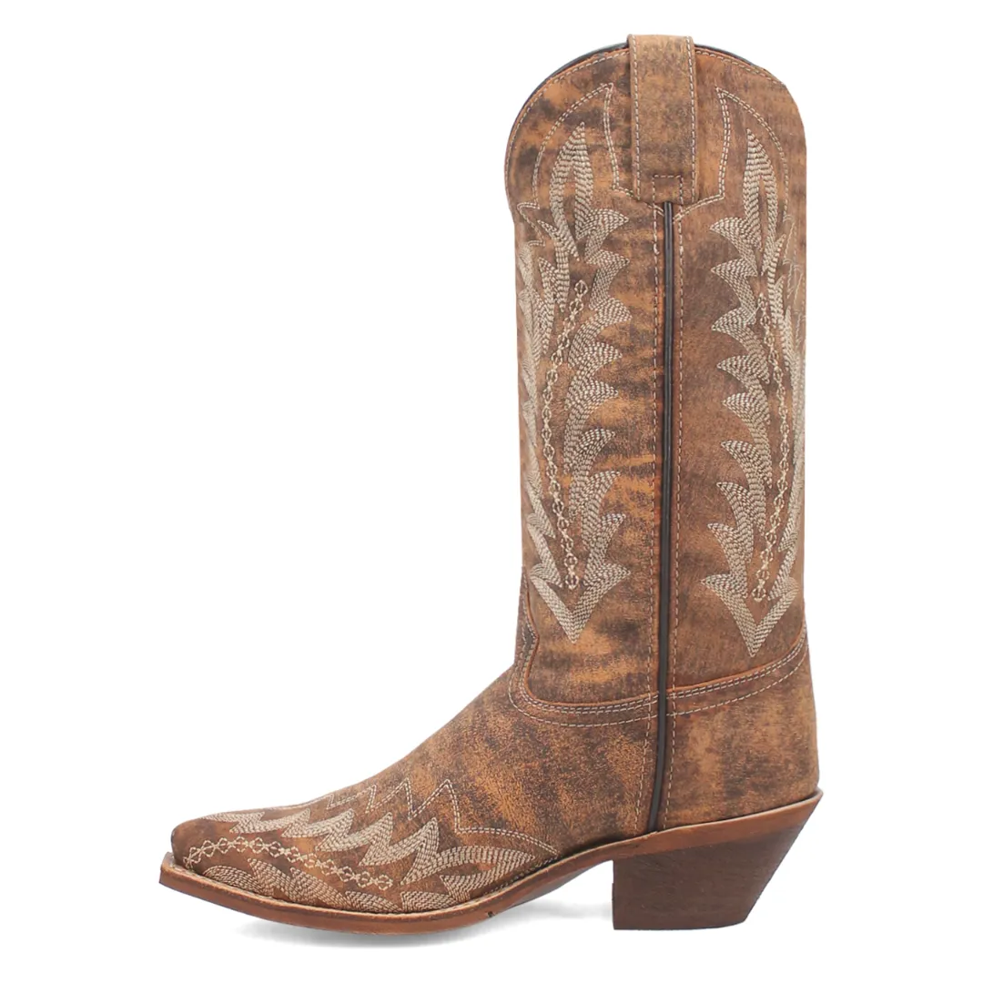 Emmylee Leather Boot - Tan/Tan - 52189