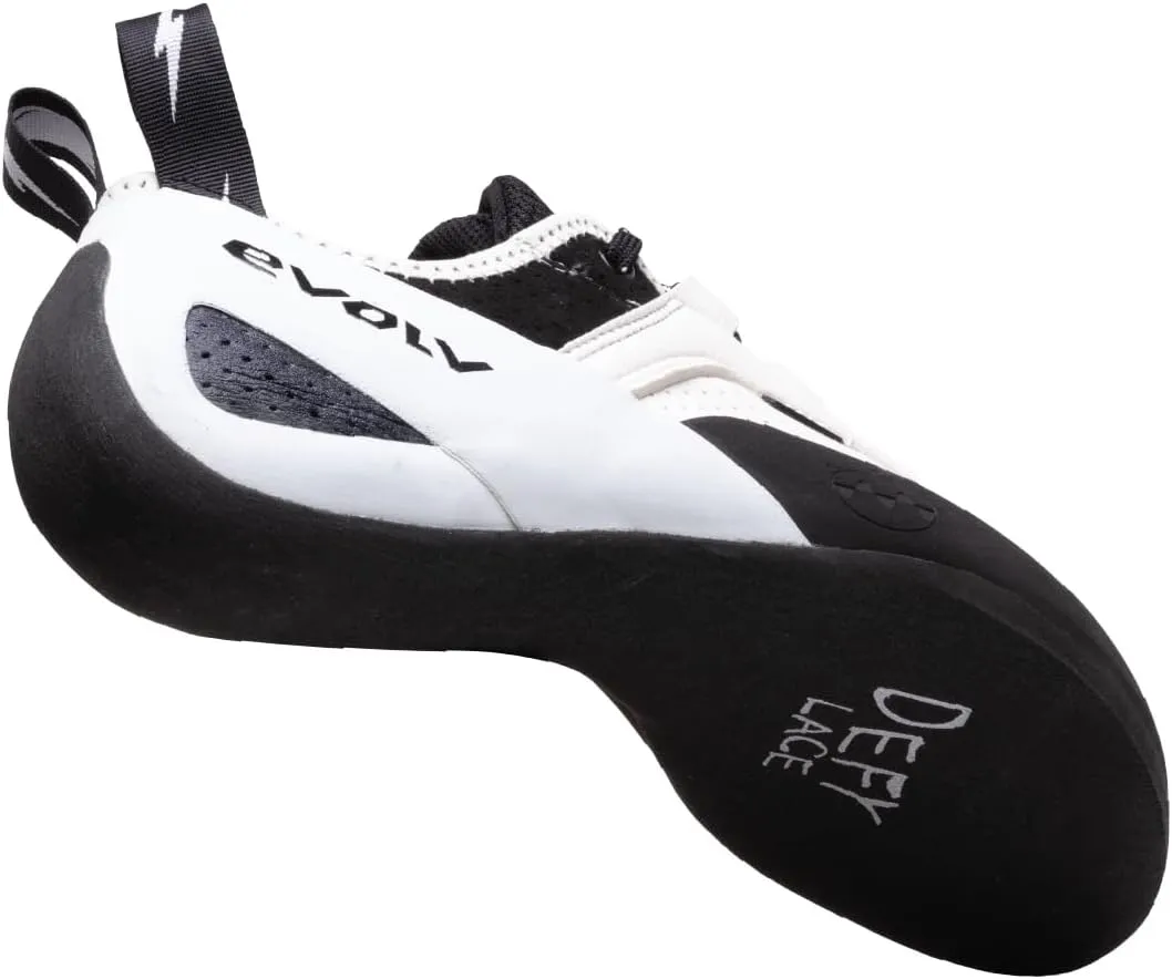 EVOLV Defy Lace Rock Climbing Shoe for Entry-Level Bouldering & Indoor Climbing