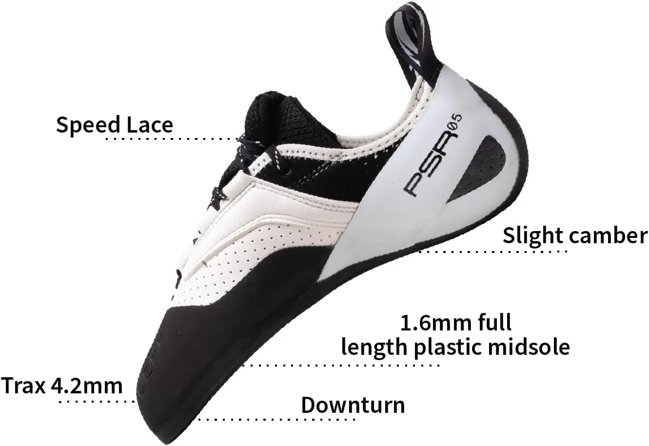 EVOLV Defy Lace Rock Climbing Shoe for Entry-Level Bouldering & Indoor Climbing