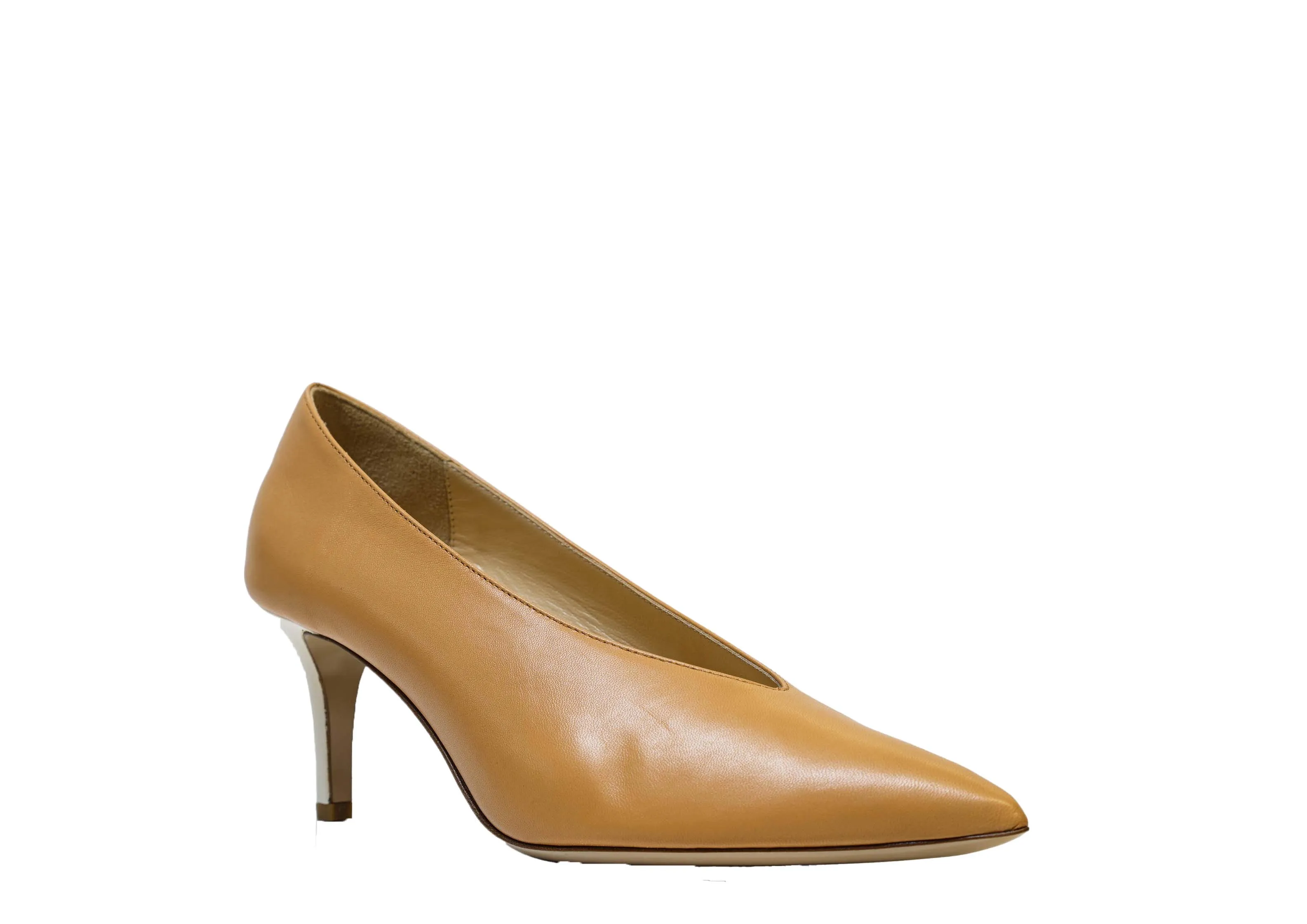 Fabio Rusconi Women’s Tan Leather Shoe Spuma