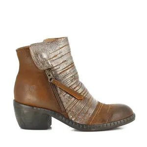 Felmini 1017 Tan Ankle Boots