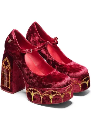 Feudal Fantasy Playboy [Crushed Velvet] | HEELS