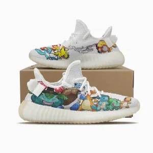 First Gen Pokemon YZ Anime Shoes