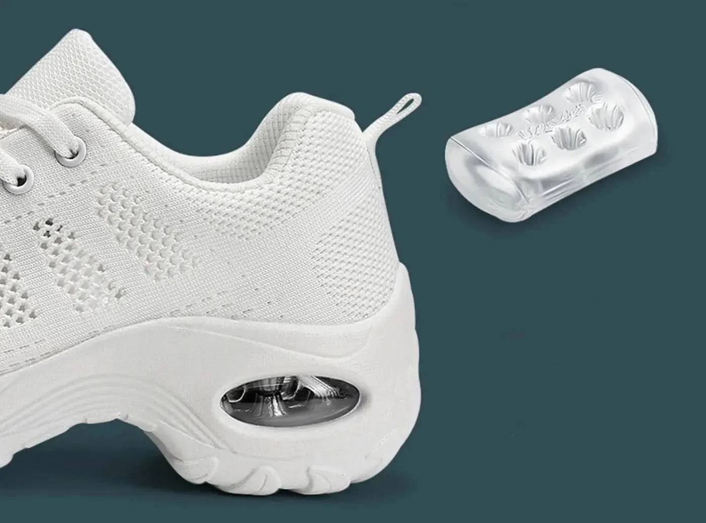 FitVille Women's Minimalist Air Cushion Sneakers