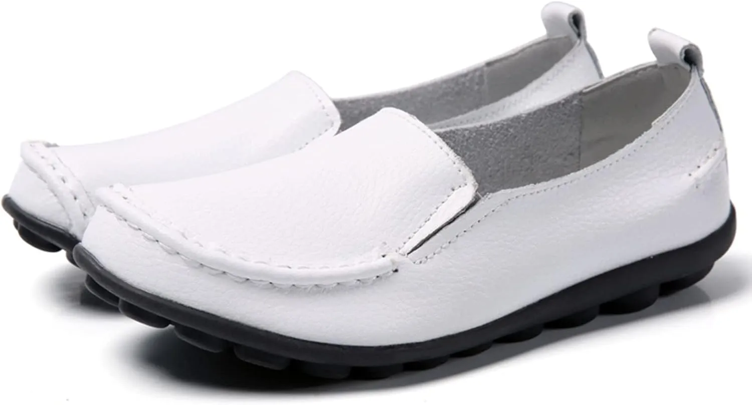 Flats Shoes Women's Comfort Penny Loafers Slip-Ons Walking Shoes Wide Width Orthopedic Shoes Business Casual Shoes