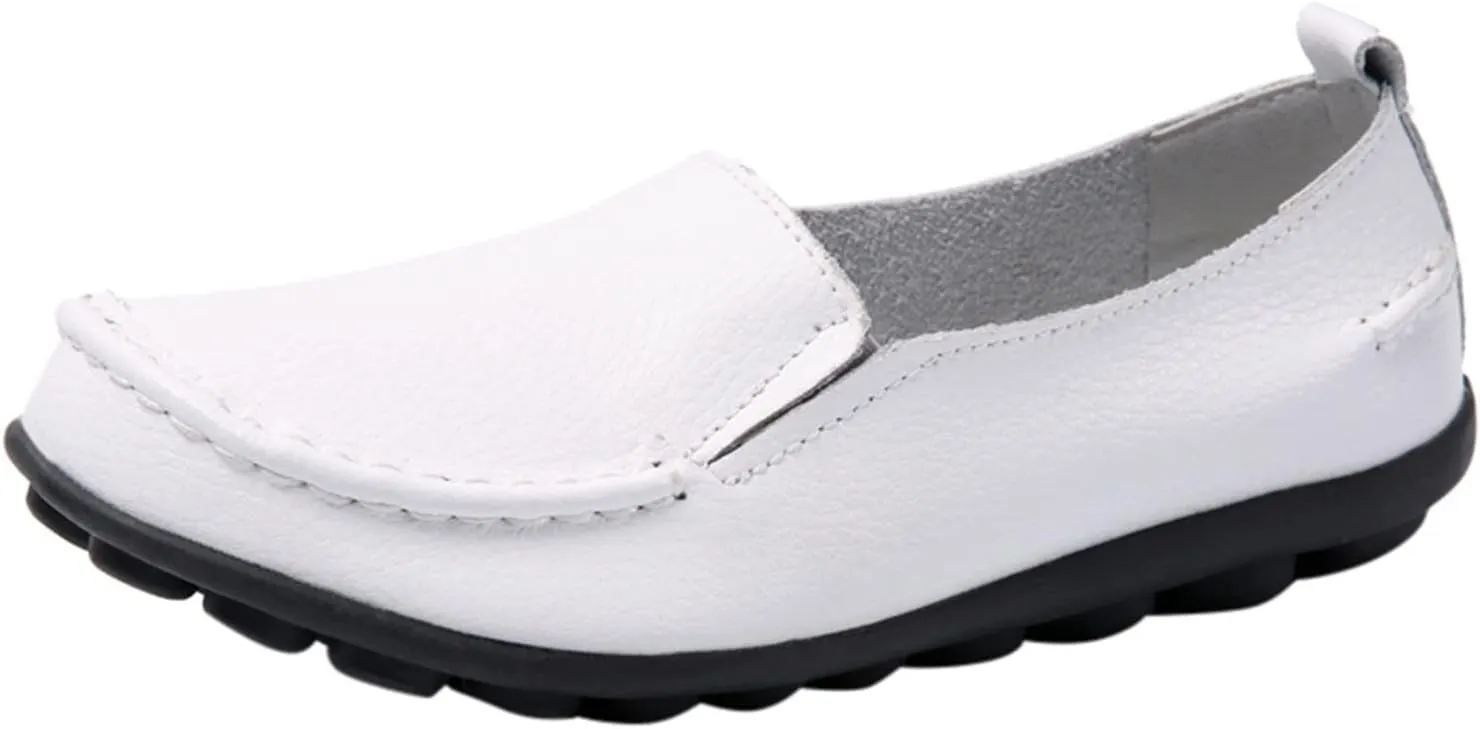 Flats Shoes Women's Comfort Penny Loafers Slip-Ons Walking Shoes Wide Width Orthopedic Shoes Business Casual Shoes