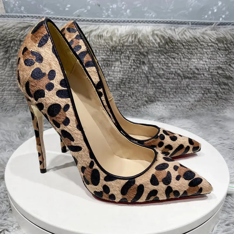 Funki Buys | Shoes | Women's Leopard Print High Heel Stilettos