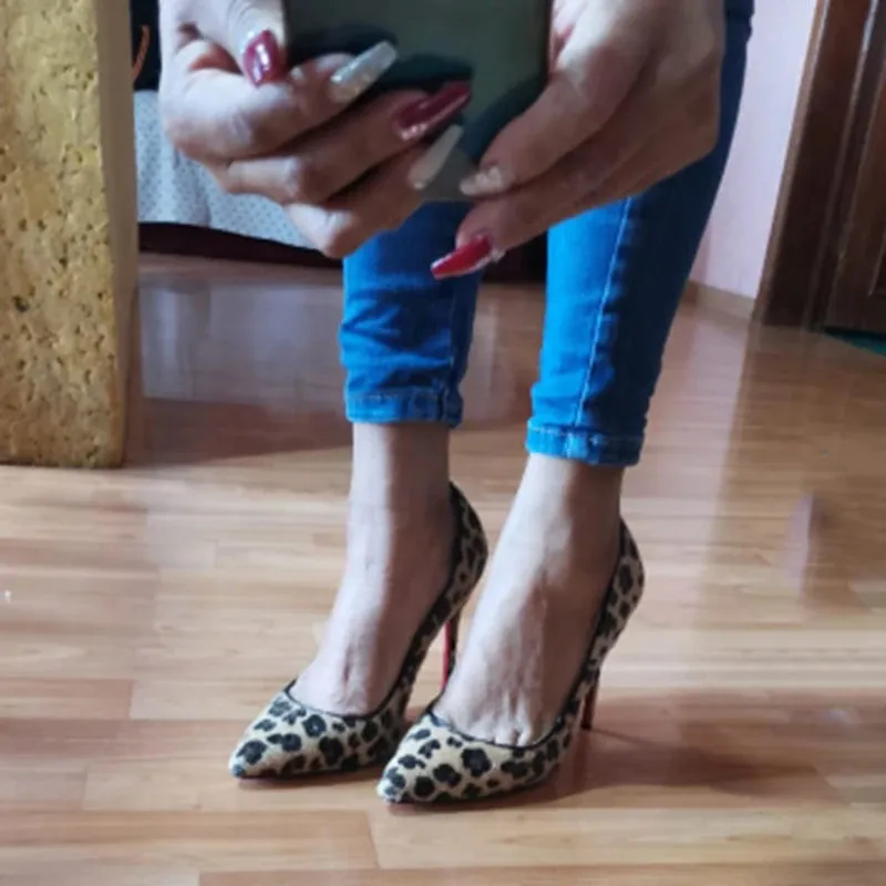 Funki Buys | Shoes | Women's Leopard Print High Heel Stilettos