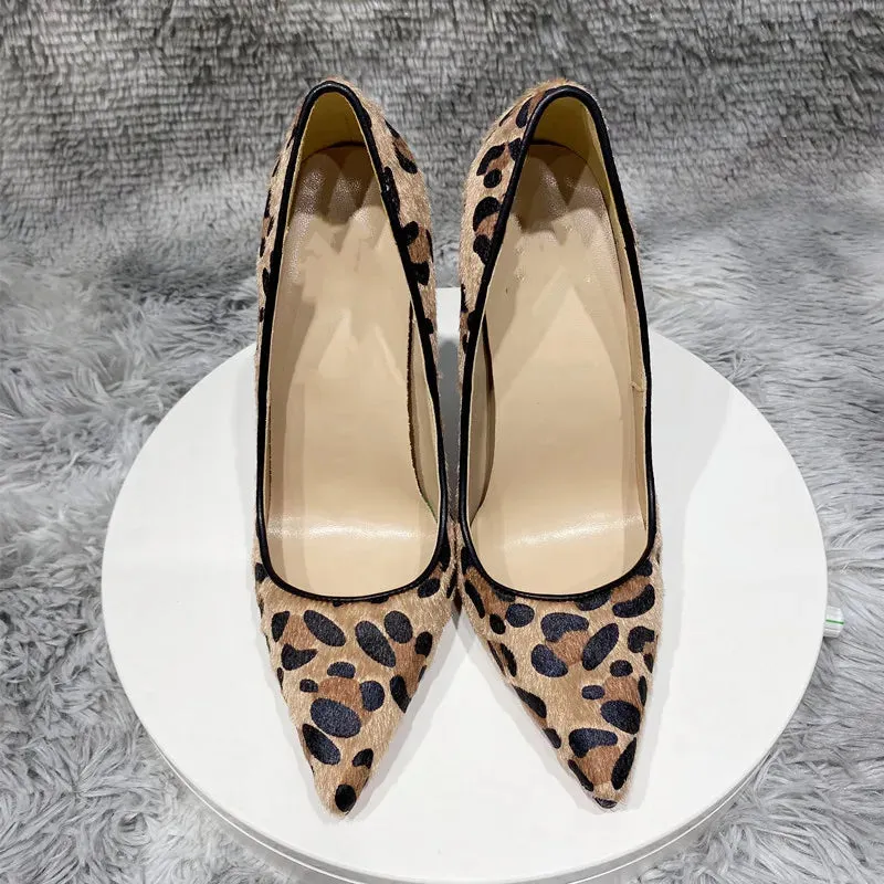 Funki Buys | Shoes | Women's Leopard Print High Heel Stilettos