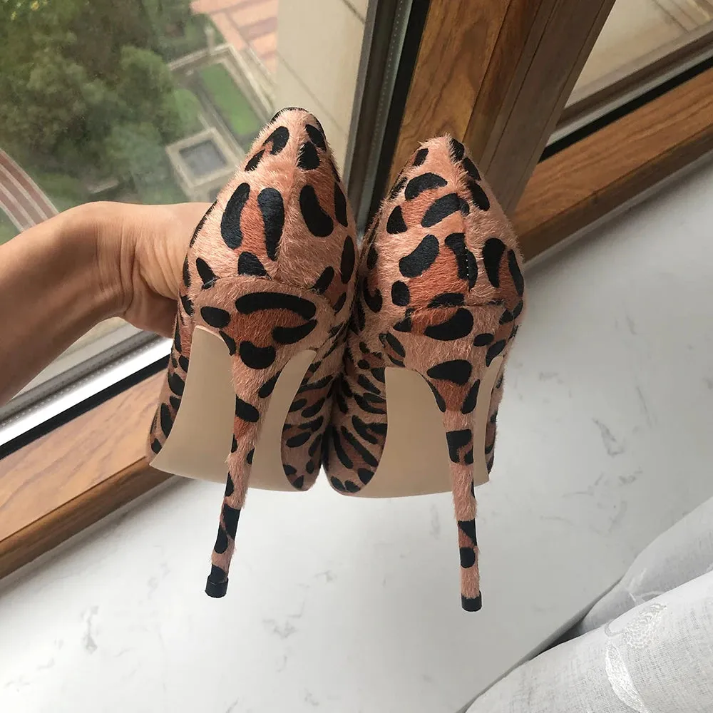 Funki Buys | Shoes | Women's Leopard Print High Heel Stilettos