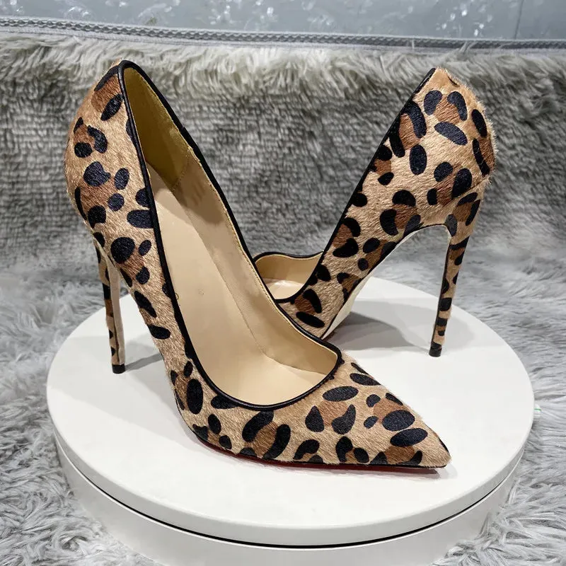 Funki Buys | Shoes | Women's Leopard Print High Heel Stilettos