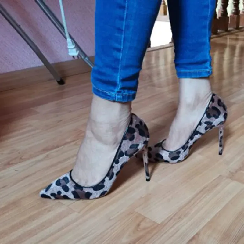 Funki Buys | Shoes | Women's Leopard Print High Heel Stilettos