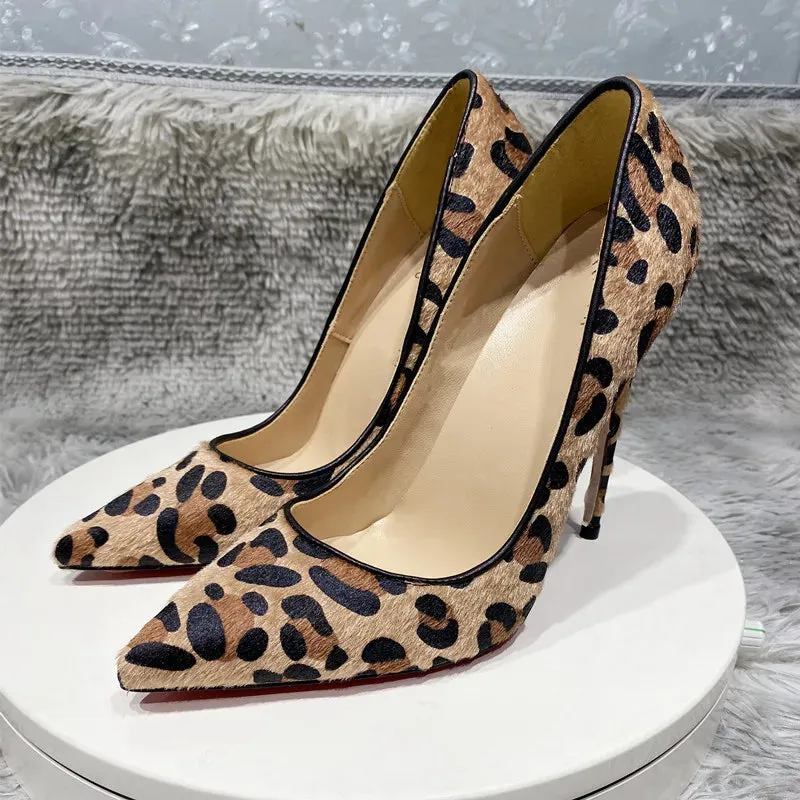 Funki Buys | Shoes | Women's Leopard Print High Heel Stilettos