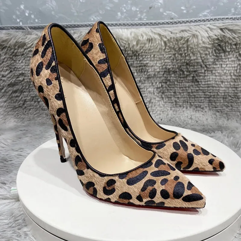 Funki Buys | Shoes | Women's Leopard Print High Heel Stilettos