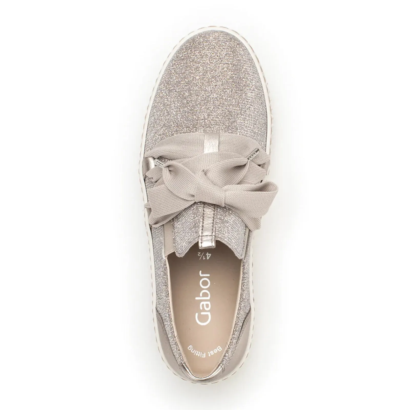 Gabor 63.333.64 Bow Sneaker (Women) - Rosato Metallic
