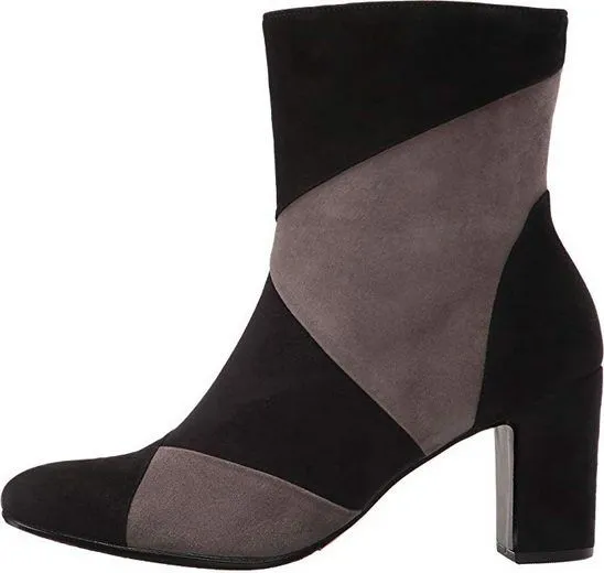 Gabor Women's 55.881.17 Boot - Schwarz/Pazifik/Zinn