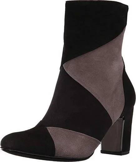 Gabor Women's 55.881.17 Boot - Schwarz/Pazifik/Zinn