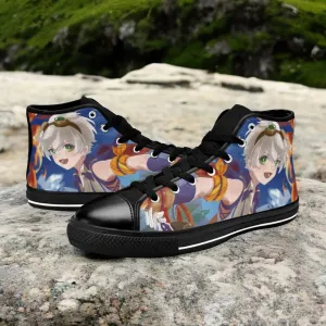 Genshin Impact Bennett Shoes High Top Sneakers for Kids and Adults
