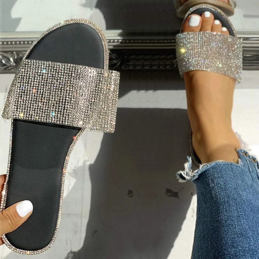 Gibobby Sandals for Women Wide Width,Women's Sandals 2019 Comfy Platform Shoes Stars Summer Beach Shoes Slipper Flip Flops