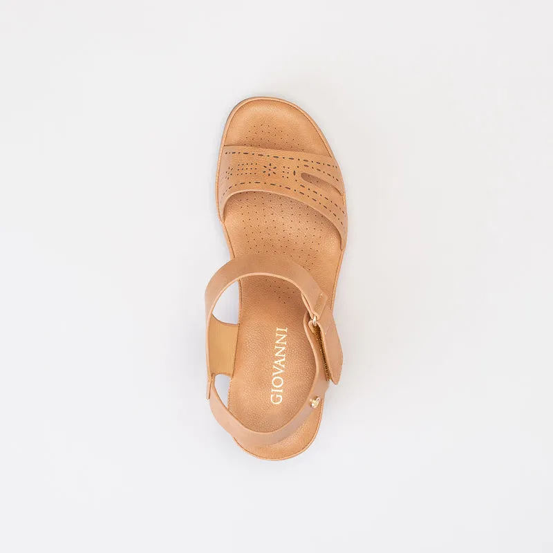 Giovanni Women Comfort Wedge Sandal _ 150558