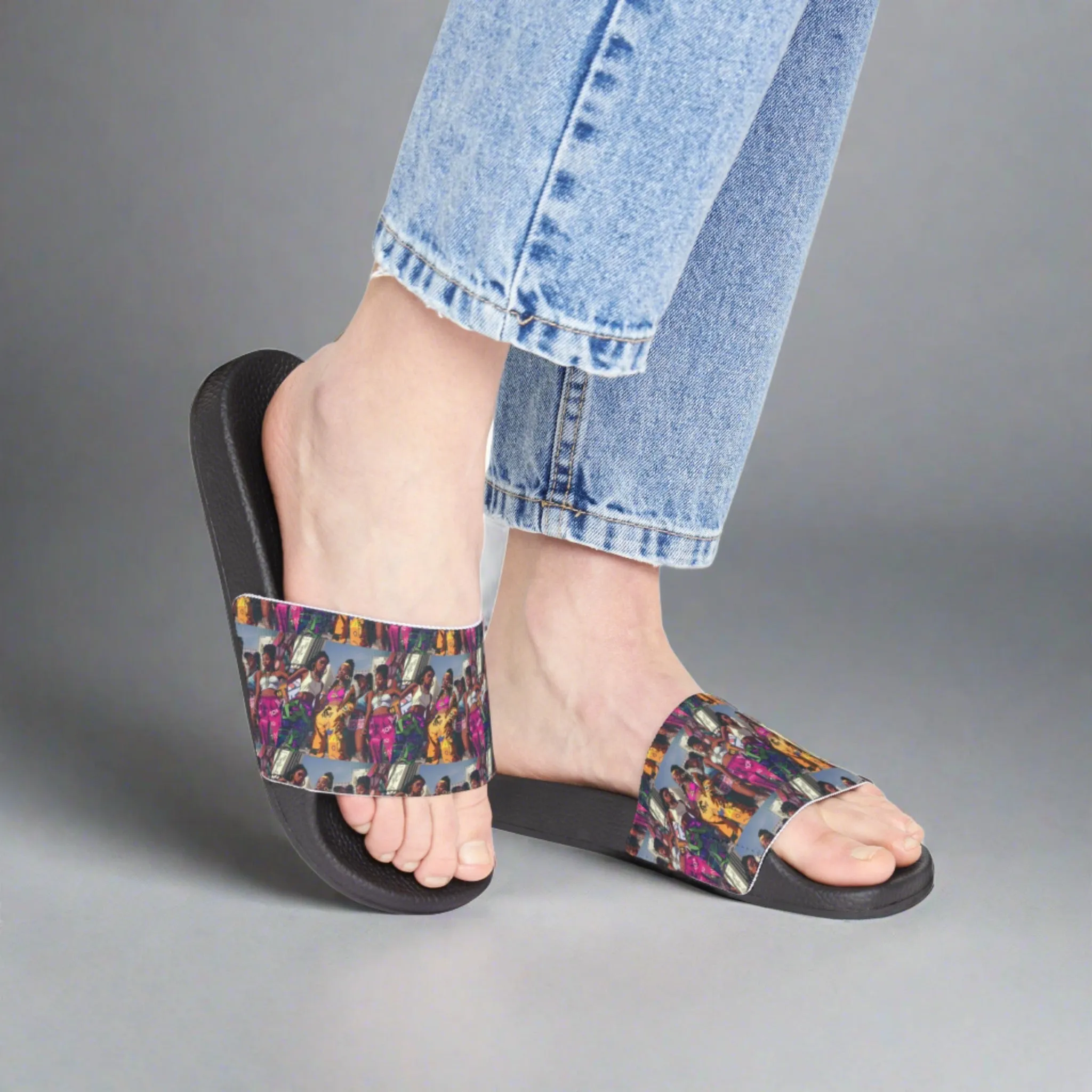 Girlfriend Women's PU Slide Sandals