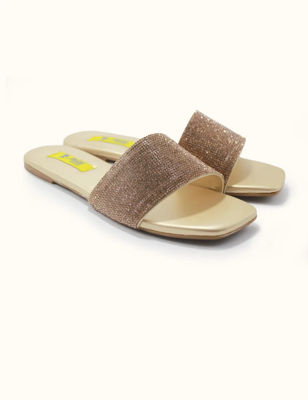 Golden | Fancy Slippers for Women