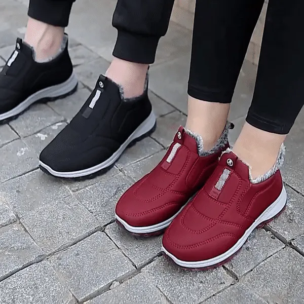 GRW Ortho Women Boots Warm Fur Waterproof Anti-skid Outdoor Walking Shoes