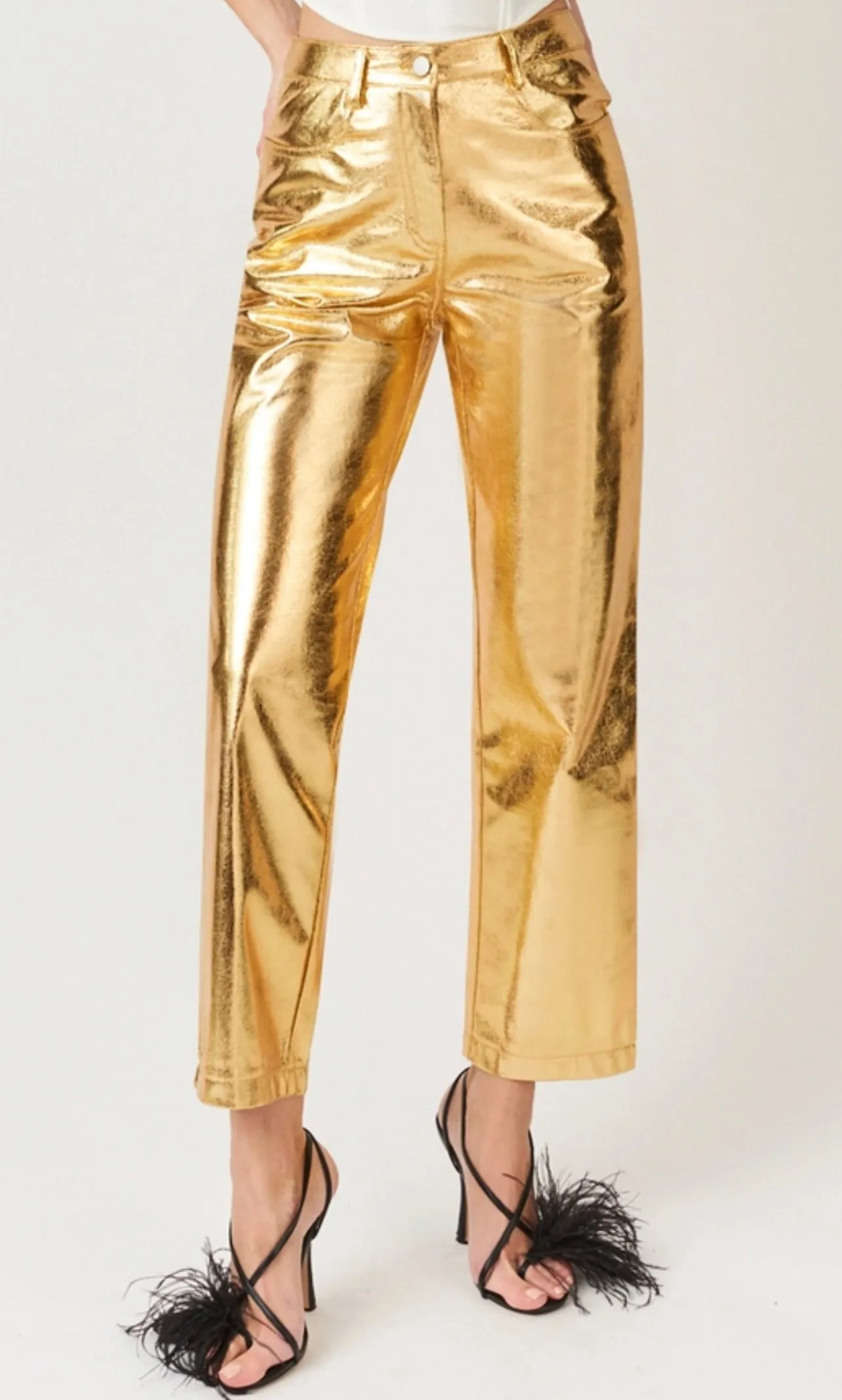 Hailee Metallic Pants