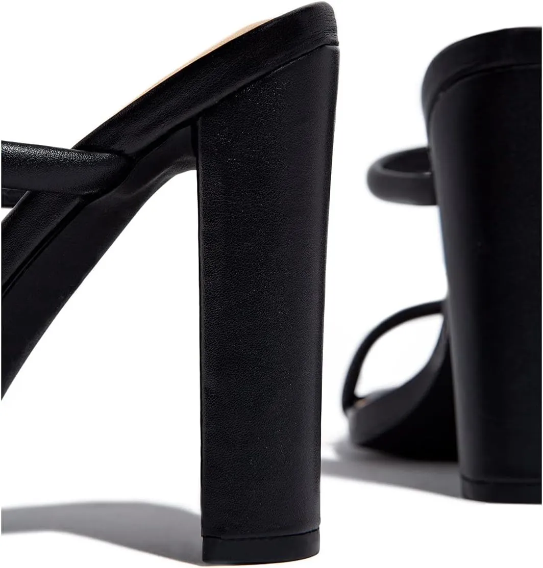 Heel Ladies Sandals Slippers Shoes Summer Sandals Women's Chunky High Heels Women's high Heels Wide Width High Heels Shoes for Women