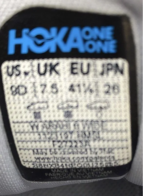 Hoka One One Women's Arahi 6 Gray Running Shoes - Size 9D