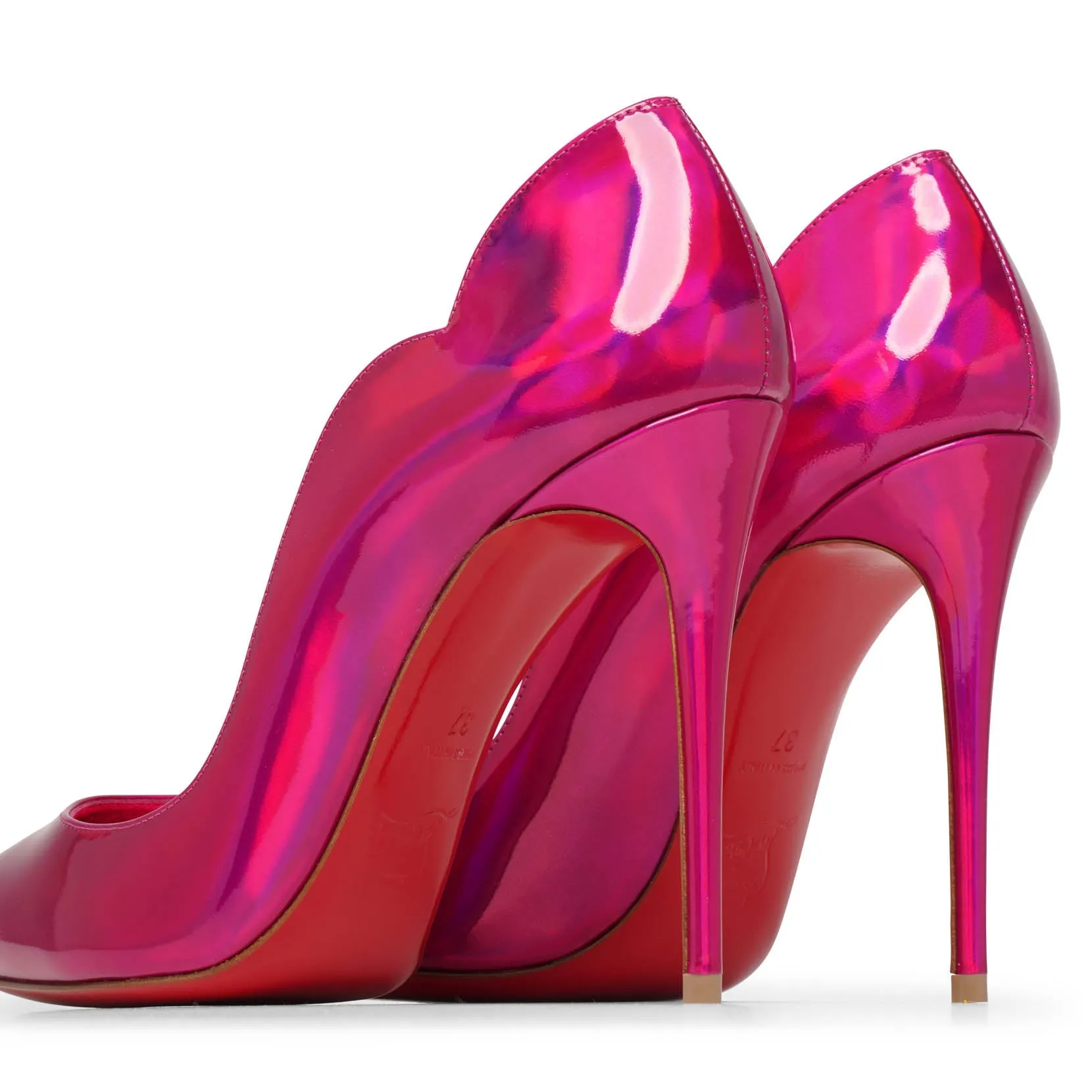 Hot Chick 100 patent psychic pink pumps