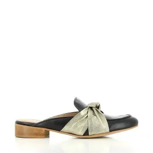 Igualados 2441 Black & Gold Mules