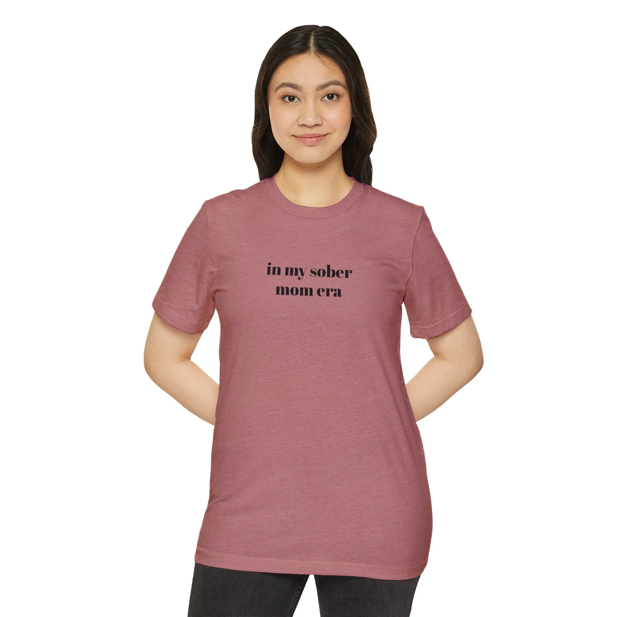 in my sober mom era tee