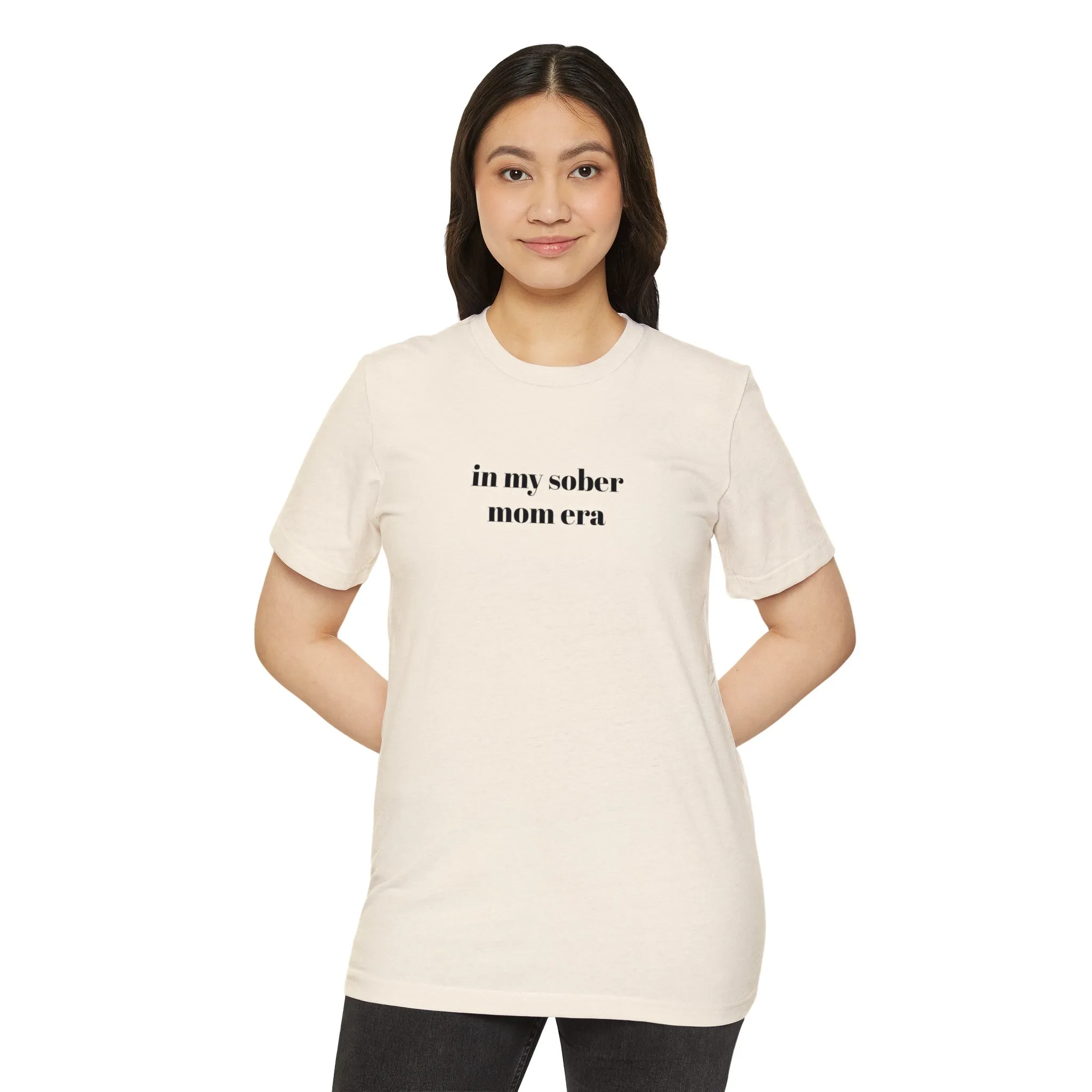 in my sober mom era tee