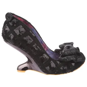 Irregular Choice Womens Anna Seed High Heels - Black