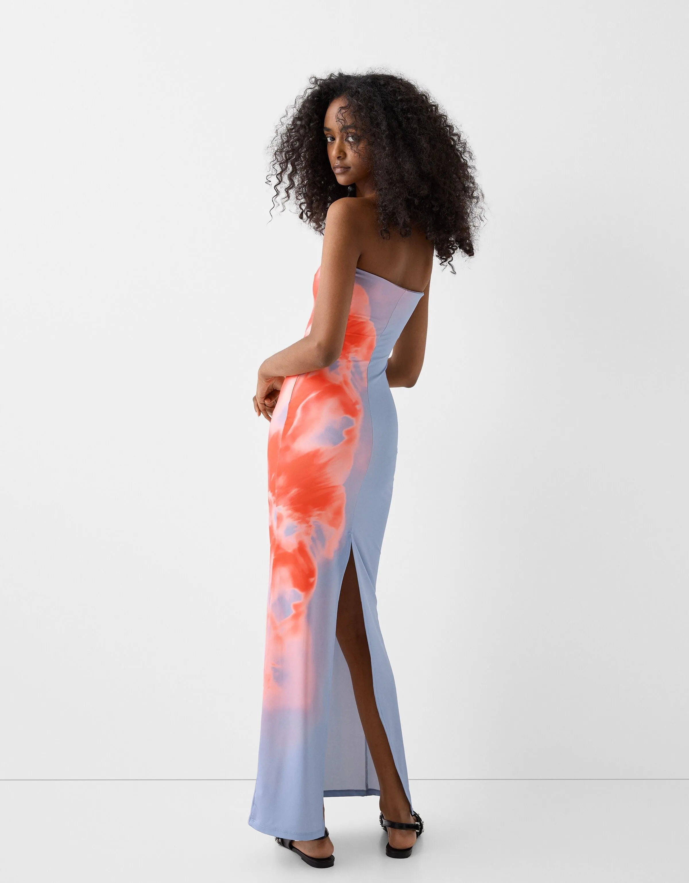 Ivyshape | Bandeau Flower Dress