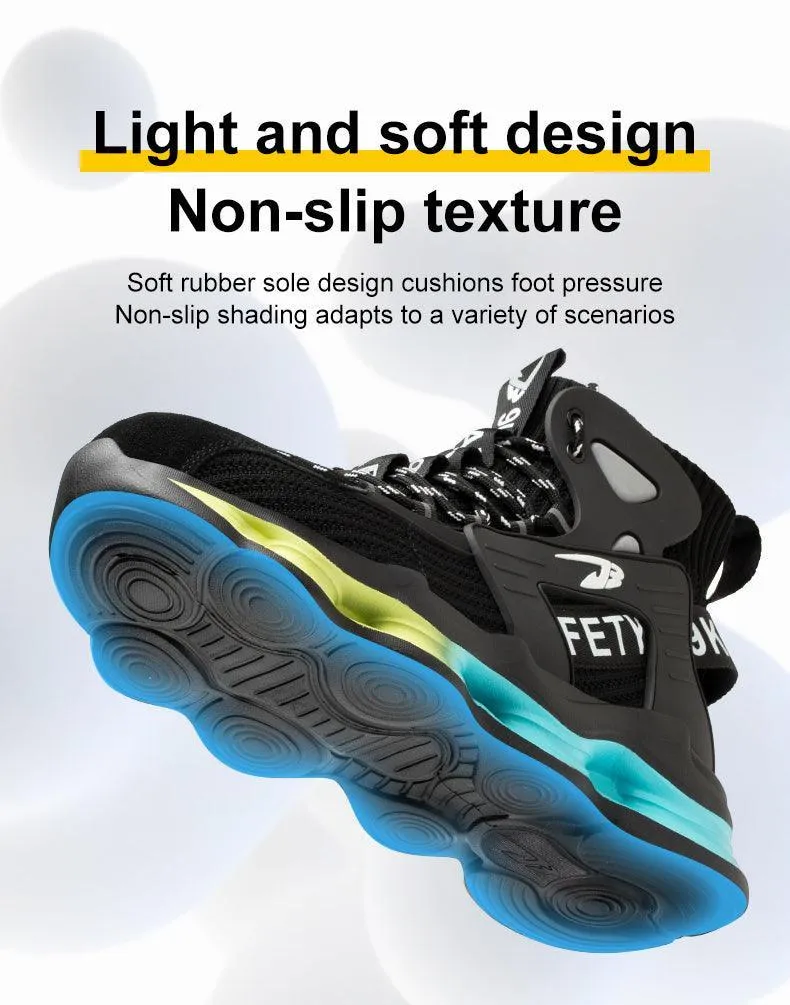 JB Grant High Top Safety Steel Toe Shoes
