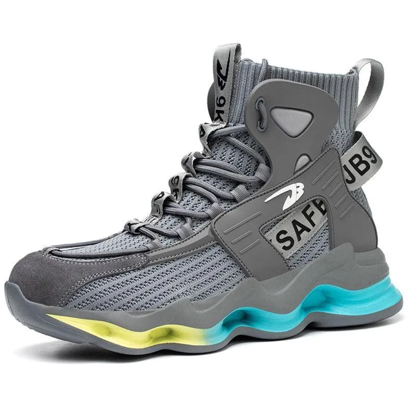 JB Grant High Top Safety Steel Toe Shoes
